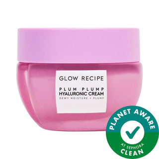 Plum Plump: Refillable Hyaluronic Acid Moisturizer for Intense Hydration, Plump & Glowing Skin | Vegan & Cruelty-Free Plum Plump Hyaluronic Acid Moisturizer | Hydrate & Plump hyaluronic acid moisturizer, plum hyaluronic moisturizer, refillable face cream, vegan moisturizer, cruelty-free moisturizer, hydrating face cream for combination skin, skin balancing moisturizer, polyglutamic acid serum, clean beauty moisturizer, sustainable skincare, moisturizer, face cream, hydrating cream, vegan skincare, cruelty-f