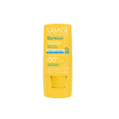 Uriage Bariesun SPF50+ Invisible Sunscreen Stick: High Protection for Sensitive Skin, Face, Ears & Nose - Broad Spectrum