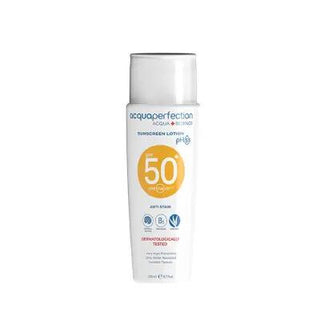 acqua perfection sunscreen lotion spf 50 bottle, acqua perfection sunscreen texture, acqua perfection spf 50 on skin Acqua Perfection Sunscreen Lotion SPF 50 - 200ml Acqua Perfection Sunscreen Lotion SPF 50 - 200ml sunscreen, spf-50, acqua-perfection, sun-care, lightweight-lotion, sensitive-skin, moisturizing, natural-ingredients, sun-protection, ai-generated