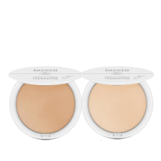 Lavera Cream To Powder Foundation - Natural, Buildable Coverage, Travel-Friendly 10.5g Lavera Cream To Powder Foundation - Natural Coverage Lavera Cream to Powder Foundation, Natural foundation, Organic cosmetics, Cream foundation, Powder finish foundation, Travel size foundation, Buildable coverage, Matte finish, Compact makeup, Natural makeup, Organic makeup, Travel-friendly cosmetics, Skincare-friendly makeup, Lavera cosmetics, Foundation for sensitive skin