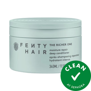 The Richer One by Fenty Beauty Moisture Repair Deep Conditioner for Dry Damaged Hair - Vegan, Gluten-Free, Cruelty-Free Hair Treatment Fenty Beauty Deep Conditioner for Dry Damaged Hair - Moisturizing & Repair deep conditioner for dry damaged hair, vegan hair care products, gluten-free hair conditioner, cruelty-free hair care, moisturizing hair treatment, Fenty Beauty hair products, hair repair treatment, hydrating hair mask, vegan deep conditioner, gluten-free hair care, cruelty-free deep conditioner, hair