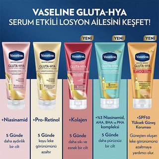 Vaseline Gluta-Hya Firming Body Lotion: Hyaluronic Acid & Collagen for Radiant, Firmer Skin - Intense Hydration, Anti-Aging, Non-Greasy Formula Vaseline Gluta-Hya Lotion: Firm, Radiant Skin - Hydration body lotion, glutathione lotion, hyaluronic acid lotion, anti-aging body lotion, skin firming lotion, moisturizing body lotion, dry skin lotion, collagen body lotion, radiant skin lotion, non-greasy body lotion, GlutaGlow Technology, Hyaluronic Acid, Collagen, water-based formula, 5-day firmness, skin hydrati
