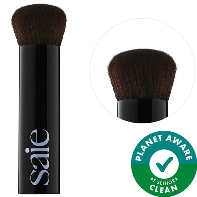 The Base Foundation Brush: Flawless, Buildable Coverage with Ultrasoft Synthetic Bristles - Cruelty-Free & Perfect for L