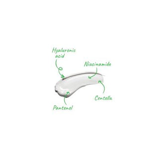 centella blemish repair cream in 50 ml tube, application of Luv It! Centella Blemish Repair Cream Luv It! Centella Blemish Repair Cream - 50 ml Luv It! Centella Blemish Repair Cream - 50 ml centella-blemish-repair, skin-care, beauty, niacinamide, hyaluronic-acid, blemish-reduction, moisturizer, natural-ingredients, hydrating-cream, ai-generated