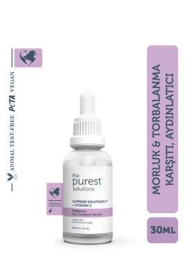 The Purest Solutions Eye Contour Serum - Anti-Aging Skincare with Hyaluronic Acid & Vitamin C - Reduces Dark Circles & F