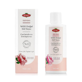 Otacı Natural Rose Water Toner - 100% Organic Skincare for Sensitive Skin, Dermatologically Tested - 5.07 fl oz Otacı Rose Water Toner - Natural & Organic Skincare Natural rose water toner, Organic skincare, Chemical-free toner, Suitable for sensitive skin, Dermatologically tested toner, Rose water skincare, Natural skincare products, Sensitive skin care, Isparta rose water, Chemical-free skincare, Organic beauty products, Skincare for all skin types