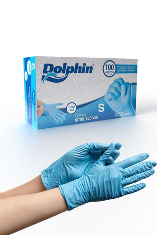 dolphin-blue-nitrile-gloves-powder-free, box-of-powder-free-nitrile-gloves Dolphin Blue Nitrile Gloves - Powder-Free, 100 Count for Cleaning, Medical, and Home Use Dolphin Blue Nitrile Gloves - Powder-Free, 100 Count dolphin, nitrile-gloves, powder-free, cleaning-gloves, medical-protection, home-use, safe-hygiene, high-quality, disposable-gloves, ai-generated