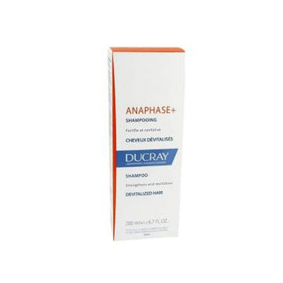 ducray anaphase plus hair loss shampoo bottle, 200 ml ducray anaphase plus shampoo close up Ducray Anaphase+ Plus Shampoo - Hair Loss Solution | 200 ml Ducray Anaphase+ Plus Shampoo - Hair Loss Solution | 200 ml ducray, hair-loss-shampoo, hair-strengthening, trikogene, monolaurin, zinc-pyrithione, b-vitamins, hydrolyzed-wheat-proteins, healthy-hair, ai-generated
