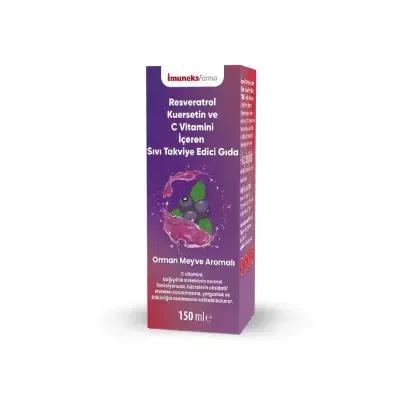 Imuneks Farma Resveratrol Syrup - Antioxidant Supplement for Health and Wellness
