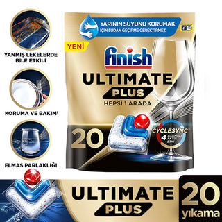 finish ultimate plus dishwasher detergent tablets, dishwasher tablets for crystal clean dishes, 20 capsules of finish ultimate plus detergent Finish Ultimate Plus Dishwasher Detergent Tablets - 20 Capsules for Crystal Clean Dishes | Family-Friendly Finish Ultimate Plus Dishwasher Detergent Tablets finish, dishwasher-detergent, cleaning-tablets, bulaşık-yıkama, kitchen-care, family-friendly, household-products, dish-cleaners, ai-generated, ultimate-plus