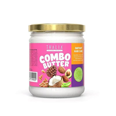Thalia Natural Beauty Hair Oil Combo Butter - Deeply Moisturizes, Repairs Dry & Damaged Hair, Adds Shine & Softness - Al