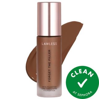 Forget The Filler Skin-Plumping Foundation: Full Coverage, Line Smoothing, Natural Finish Forget The Filler Foundation: Full Coverage, Line Smoothing Formula full coverage foundation, anti-aging foundation, skin plumping foundation, line smoothing foundation, vegan foundation, gluten-free foundation, cruelty-free foundation, natural finish foundation, hyaluronic acid foundation, foundation for mature skin, foundation, makeup, face makeup, full coverage, natural finish, vegan makeup, gluten-free makeup, crue