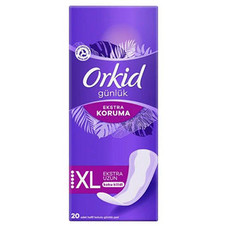 Orkid Daily Sanitary Pads Extra Long with Up to 100% Odor Control - Women's Hygiene Products Orkid Daily Sanitary Pads - Up to 100% Odor Control daily sanitary pads, odor control sanitary products, women's hygiene products, breathable sanitary pads, dermatologically tested hygiene products, feminine hygiene, daily protection, sanitary pads with odor control, comfortable sanitary pads, extra long sanitary pads