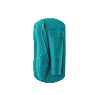 Dentiste Pocket Pro Oral Care Travel Set: Fresh Breath On-The-Go - Portable Toothbrush, Toothpaste & Mouthwash for Trave