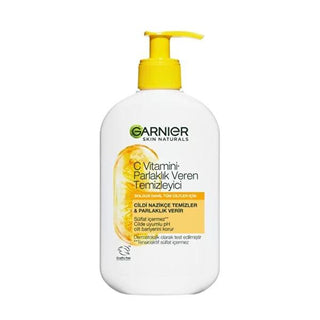 Garnier Brightening Facial Cleanser with Vitamin C - Vegan, Sulfate-Free, Gentle Face Wash for Radiant Skin Garnier Vitamin C Facial Cleanser - Brighten & Nourish Garnier C Vitamin facial cleanser, vegan facial cleanser, sulfate-free face wash, vitamin C skincare, brightening facial cleanser, Garnier skincare, facial cleanser, vegan skincare, cruelty-free skincare, gentle face wash, radiant skin, brightening skincare, skincare routine, daily cleanser, skincare essentials