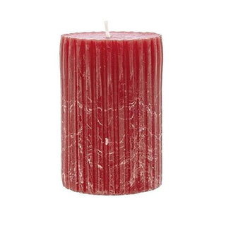Rubin Licht Rustic Red Candle - 3.94 x 2.68 inches, Long-Lasting 44-Hour Burn Time Rubin Licht Rustic Red Candle - 44-Hour Burn Time candle, rustic candle, red candle, long-lasting candle, artisanal candle, vintage home decor, cozy ambiance, home decor, interior design, unique candle designs, rustic decor, red home decor, long-lasting light, artisanal home decor
