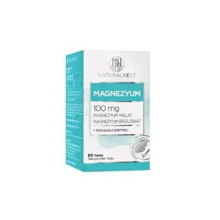 Naturalnest Magnesium Supplement 100mg - 60 Tablets | Magnesium Malate & Bisglycinate for Optimal Health Naturalnest Magnesium 100mg Supplement - 60 Tablets Magnesium Supplement, Dietary Magnesium, Magnesium Malate, Magnesium Bisglycinate, Natural Magnesium Supplement, Health Supplements, Dietary Supplements, Magnesium Deficiency, Health and Wellness, Natural Health Products