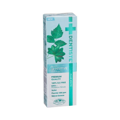 Dentiste Plus White Nighttime Sensitive Toothpaste for Adults - Gentle on Sensitive Teeth & Gums, Bad Breath Prevention 