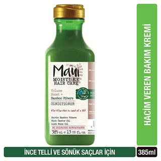 Maui Bamboo Fiber Volumizing Conditioner - Sulfate-Free, Silicone-Free Vegan Hair Care for Thin Hair - Aloe Vera & Natural Oils Maui Bamboo Fiber Conditioner: Volumize Thin Hair Naturally volumizing conditioner, bamboo fiber conditioner, vegan hair care, sulfate-free conditioner, silicone-free conditioner, thin hair volumizer, natural hair volumizing conditioner, aloe vera conditioner, hair conditioner, volumizing hair care, vegan conditioner, sulfate-free hair care, silicone-free hair care, thin hair care,