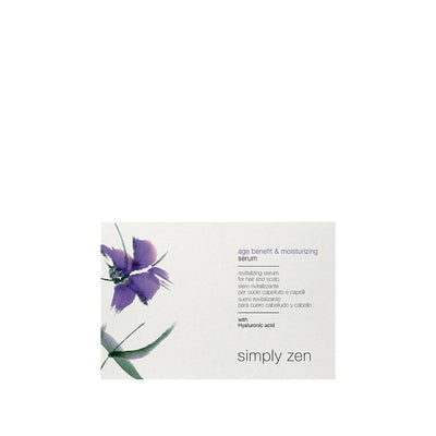 Simply Zen Age Benefit & Moisturizing Hair Serum: Revitalize Dry, Aging Hair with Intense Hydration & Professional Treat