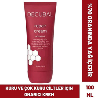 Decubal Extra Nourishing Repair Cream for Very Dry & Damaged Skin - Fragrance-Free, Allergy-Tested Moisturizer Decubal Dry Skin Repair Cream - Fragrance-Free & Allergy-Tested dry skin moisturizer, damaged skin cream, fragrance-free skincare, allergy-tested moisturizer, intense hydration cream, moisturizing cream, dry skin relief, skin repair cream, sensitive skin friendly, ceramides, niacinamide, nourishing cream