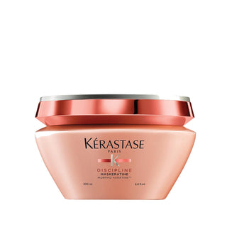 Kerastase Discipline Maskeratine Anti-Frizz Hair Mask 200ml for Frizzy Hair Care Kerastase Anti-Frizz Hair Mask for Smooth Hair Kerastase Discipline Maskeratine, Anti-frizz hair mask, Hair care for frizzy hair, Kerastase hair products, 200 ml hair mask, Hair mask for unmanageable hair, Luxurious hair care, Professional hair care products, Anti-frizz hair treatment, Hair nourishment, Smooth hair solution