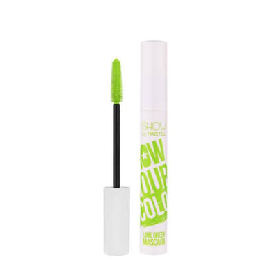 Pastel Show Your Color Lime Green Mascara: Volumizing, Smudge-Proof, and Long-Lasting Bright Green Lash Enhancer for Bol