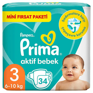 prima active baby diapers size 3, 34 count pack of prima baby diapers, comfortable and safe baby diapers, active baby wearing prima diapers Prima Baby Diapers - Active Size 3 | 34 Count Prima Baby Diapers - Size 3 | 34 Count prima, baby-diapers, active-diapers, size-3, 34-count, parenting, caregivers, leak-proof, comfortable, ai-generated