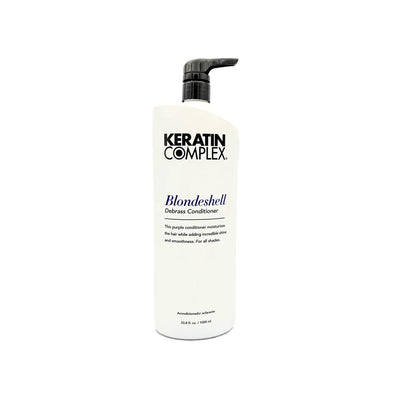 Keratin Complex Blondeshell Color Balancing Purple Hair Cream 1000ml - Nourishes & Enhances Blonde Hair