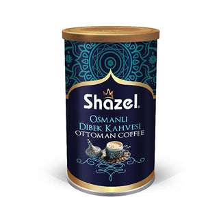 Shazel Osmanlı Dibek Kahvesi: Authentic Turkish Coffee with Creamy Mastic & Aromatic Spices - 250g Shazel Osmanlı Dibek Kahvesi - Creamy Turkish Coffee Osmanlı Dibek Kahvesi, Turkish Coffee, Dibek Coffee, Gourmet Coffee, Arabica Coffee, Spiced Coffee, Creamy Coffee, Traditional Ottoman Coffee, Mastic Coffee, coffee, spiced coffee, creamy coffee, ottoman coffee, mastic, cinnamon, ginger, vanilla, cardamom, carob, clove, anise, unique coffee, exotic coffee, delicious coffee, flavorful coffee, coffee gifts, co