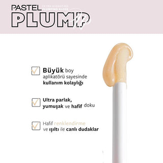 pastel-plump-up-gloss-201, extra-hydrating-lip-gloss, vegan-cruelty-free-lip-gloss Pastel Plump Up Extra Hydrating Plumping Gloss 201 - Enhanced Shine & Moisture for All Skin Types | 5.3 ml Pastel Plump Up Extra Hydrating Gloss 201 pastel, lip-gloss, hydrating-lip-gloss, plumping-lip-gloss, vegan, cruelty-free, cosmetic, makeup, beauty, ai-generated