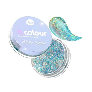 7Days B.Colour Glitter - Multi-Purpose Cosmetic Glitter for Face, Body, and Hair - Sparkle Makeup, Holographic Glitter, Silver Glitter 7Days B.Colour Glitter - Multi-Purpose Cosmetic Glitter cosmetic glitter, face glitter, body glitter, hair glitter, multi-purpose glitter, holographic glitter, silver glitter, makeup glitter, sparkle makeup, beauty products, special occasion makeup, daily makeup, creative makeup, versatile beauty products