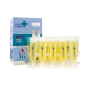CeceMed Stop Hair Loss 10x7 ml Hair Loss Serum - Anti Hair Loss Treatment Ampoule for Hair Care CeceMed Stop Hair Loss Serum - Anti Hair Loss Treatment hair loss serum, CeceMed Stop Hair Loss, ampoule hair care, anti hair loss treatment, hair fall control serum, hair care, hair growth, scalp health, cosmetic, dermatological, cosmeceutical, hair health, CeceMed, hair loss solution, hair thinning, receding hairline