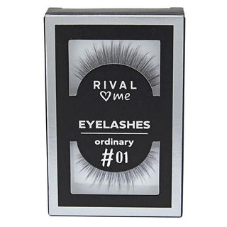 Rival Loves Me False Eyelashes with Adhesive - Natural Look, Lightweight, Reusable Individual Eyelashes Rival Loves Me False Eyelashes - Natural & Lightweight False Eyelashes, Reusable False Eyelashes, Individual Eyelashes, Natural Look Eyelashes, Eyelash Adhesive Included, Cosmetic, Beauty Accessories, Eye Makeup, Special Occasion Beauty, Everyday Beauty, Lightweight Eyelashes, Natural Appearance Eyelashes