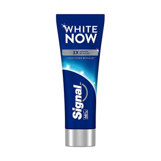Signal White Now Whitening Toothpaste - Instant 3x Whitening Effect, 75ml - Natural Oral Care Signal White Now Whitening Toothpaste - Instant & Long-Term Whitening whitening toothpaste, Signal White Now, natural toothpaste, oral care, teeth whitening, cosmetic dentistry, instant whitening, long-term whitening, 94% naturally sourced, non-abrasive, clinically proven