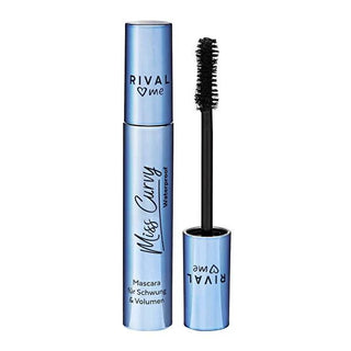 Rival Loves Me Miss Curvy Waterproof Mascara - Long-Lasting, Smudge-Proof Eye Makeup for Curly Lashes, 0.44 fl oz Rival Loves Me Miss Curvy Waterproof Mascara - Long-Lasting Eye Makeup Waterproof Mascara, Rival Loves Me Mascara, Miss Curvy Mascara, Long-lasting Eye Makeup, Cosmetic Mascara, Smudge-Proof Mascara, Curly Lashes, Voluminous Lashes, Water-Resistant Makeup, Humidity-Proof Makeup, Cosmetics, Eye Makeup, Makeup Essentials, Beauty Products, Long-Lasting Makeup, Mascara for Active Lifestyle