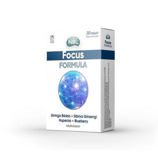 NBL Focus Formula Cognitive Support Supplement - Enhances Mental Clarity & Focus with Ginkgo Biloba, Gotu Kola & Siberian Ginseng - 30 Tablets NBL Focus Formula - Cognitive Support Supplement NBL Focus Formula, Cognitive Support Supplement, Ginkgo Biloba, Gotu Kola, Siberian Ginseng, Huperzine, Blueberry Supplement, Mental Clarity, Focus Enhancement, Natural Cognitive Support, Dietary Supplement, Brain Health, Memory Support, Concentration Improvement, Mental Performance, Adults Seeking Cognitive Enhancemen