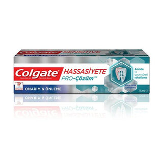 Colgate Sensitive Pro Relief Toothpaste: Repair & Prevent Pain - Fast Acting Sensitivity Relief & Long-Term Protection, 75ml/2.54 fl oz Colgate Sensitive Toothpaste: Fast Relief & Protection sensitive teeth toothpaste, toothpaste for sensitive teeth, tooth sensitivity relief, dental pain relief toothpaste, Colgate sensitive toothpaste, toothpaste for gum sensitivity, repair toothpaste, sensitivity protection toothpaste, toothpaste, sensitive teeth, gum sensitivity, pain relief, dental care, Pro Argin, ename