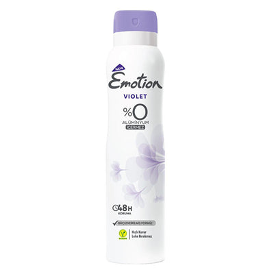 Emotion Violet Women's Aluminum-Free Deodorant Spray - Floral Scent, Non-Staining, 5.07 fl oz