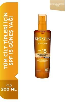 bioxcin sun care bronze oil bottle, application of bioxcin sun care bronze oil Bioxcin Sun Care Bronze Oil - SPF15 | 200ml Bioxcin Sun Care Bronze Oil SPF15 - 200ml bioxcin, sun-care, bronze-oil, spf15, outdoor-enthusiasts, sun-lovers, sunscreen, moisturizing, skincare, ai-generated