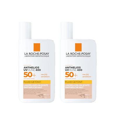 La Roche Posay Anthelios UVmune 400 Fluid Tinted SPF50+ Sunscreen - High Protection Tinted Finish for Daily Use