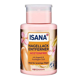 Isana Acetone-Free Nail Polish Remover with Biotin & Apricot Oil - Gentle, Nourishing, and Strengthening Formula Isana Acetone-Free Nail Polish Remover - Biotin & Apricot Oil acetone-free nail polish remover, nail polish remover biotin, nail polish remover apricot oil, gentle nail polish remover, nail strengthener, brittle nail treatment, non-acetone nail polish remover, nourishing nail polish remover, nail polish remover, acetone free, biotin, apricot oil, nail care, nail health, gentle, nourishing, streng