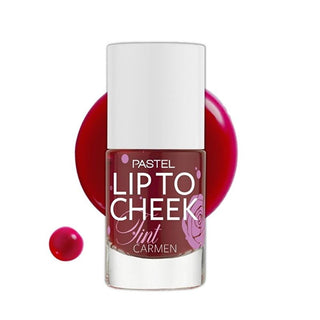 Pastel Lip To Cheek Tint Carmen: Vegan, Long-Lasting Color with Hyaluronic Acid & Raspberry Scent for a Natural, Fresh Look Pastel Lip & Cheek Tint: Vegan, Natural Color, Long-Lasting lip and cheek tint, multifunctional makeup, vegan lip tint, cruelty-free blush, long-lasting lip color, hyaluronic acid lip tint, rose water cheek tint, natural makeup look, non-sticky lip tint, raspberry scented makeup, lip tint, cheek tint, vegan makeup, cruelty-free makeup, long-lasting color, hyaluronic acid, rose water, n