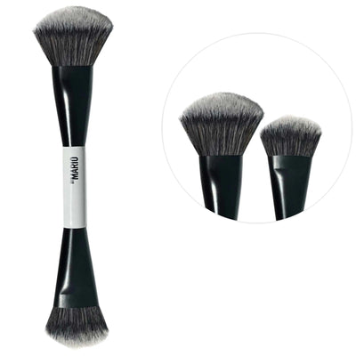 Real Techniques - F4 Dual-Ended Foundation and Face Brush for Flawless Makeup Application