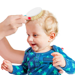 Babyjem Natural Bristle Baby Hair Brush and Comb Set - Gentle Infant Hair Care, Soft Bristles, Safe Rounded Comb Babyjem Natural Bristle Brush & Comb - Gentle Baby Hair Care baby hair brush, baby comb, natural bristle brush, infant hair care, gentle baby brush, baby grooming set, soft bristle baby brush, newborn hair brush, baby hair comb set, baby hair care, natural hair brush, soft comb, infant grooming, baby accessories, newborn essentials, gift for new parents, natural baby products, gentle hair care, b