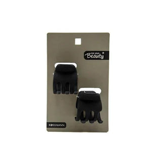 For Your Beauty Hair Accessories - Black Hair Clips, Small Hair Clips, Pack of 2 For Your Beauty Black Hair Clips - Pack of 2 hair accessories, hair clips, black hair clips, small hair clips, For Your Beauty hair products, MNDTK5 hair accessories, beauty products, personal care products, hair styling solutions, black hair accessories