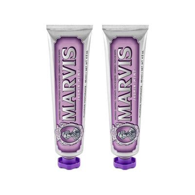 Marvis Premium Jasmin Mint Toothpaste with Xylitol - 2 x 85ml - Refreshing Oral Care