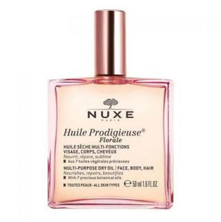 Nuxe Huile Prodigieuse Floral: Multi-Purpose Dry Oil for Radiant Skin & Hair - 96.9% Natural, Anti-Oxidant, Floral Scented - 50ml Nuxe Huile Prodigieuse: Natural Dry Oil for Radiant Skin & Hair Nuxe Huile Prodigieuse Floral, Multi-purpose dry oil, Natural skincare oil, Botanical oil for skin and hair, Anti-oxidant face oil, Floral scented body oil, Stretch mark reduction oil, Nourishing hair oil, dry oil, skincare, hair oil, body oil, natural ingredients, floral fragrance, anti-oxidant, stretch marks, moist