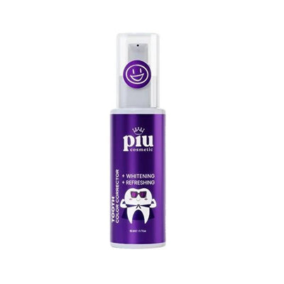 Piu Cosmetic Teeth Whitening Gel with Violet Pigments - 1.69 fl oz, Gentle Daily Whitening for Sensitive Teeth
