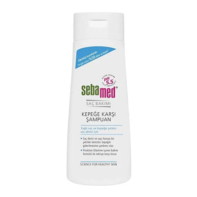 Sebamed Anti-Dandruff Shampoo - Gentle & Effective Dandruff Treatment for Itchy, Flaky Scalp - pH Balanced, Soap-Free Fo